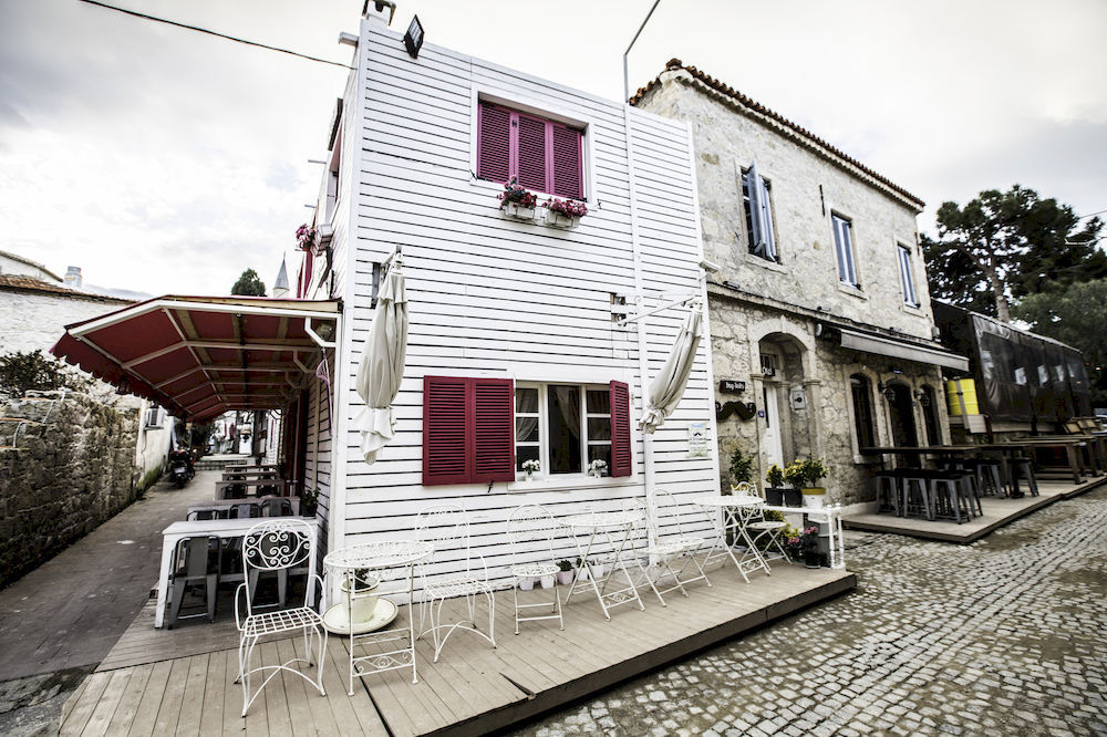 The White Hotel Alacati Exterior foto